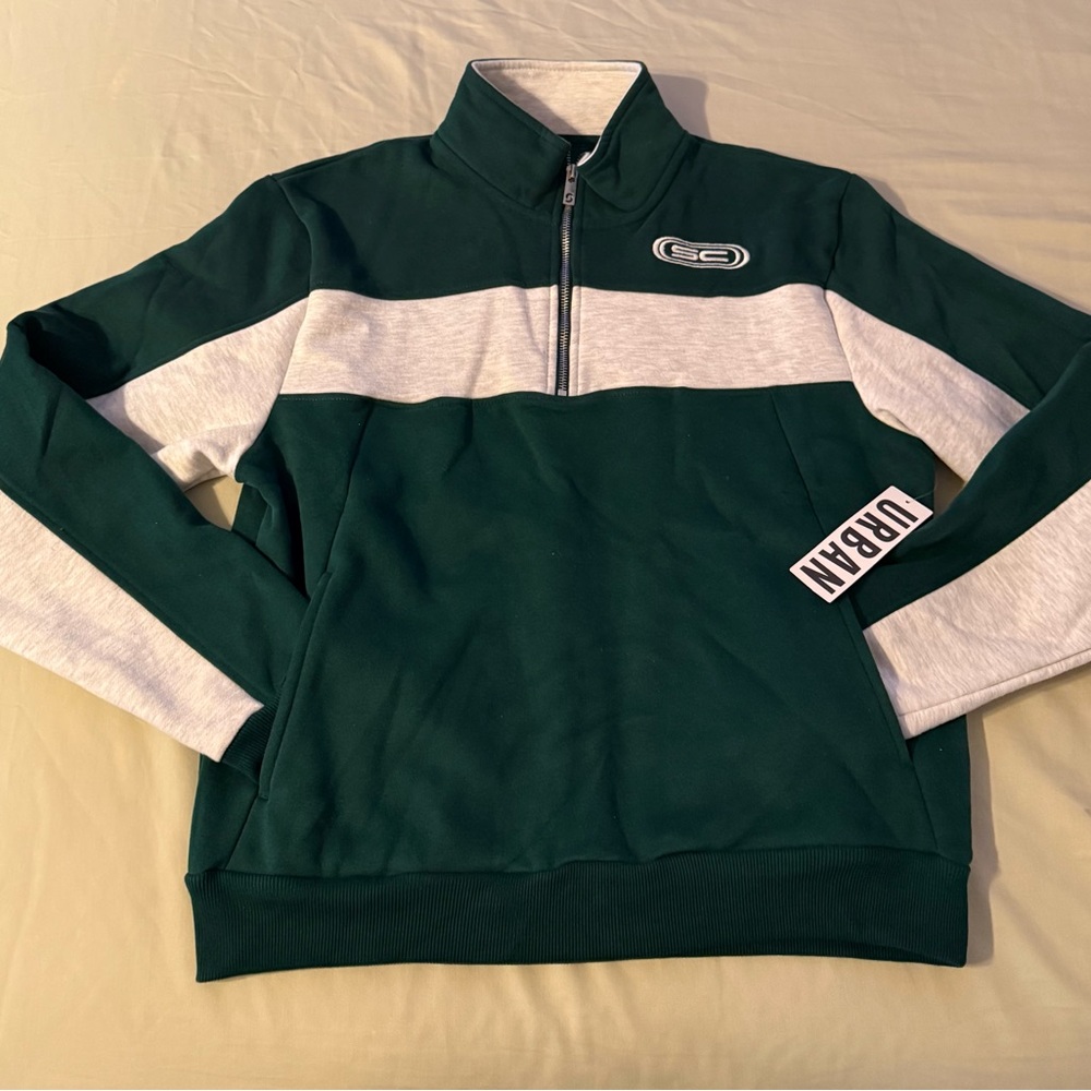 Men’s Standard Cloth Jump Shot Quarter-Zip Sweatshirt